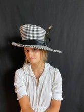 Load image into Gallery viewer, Borders Fedora - Houndstooth - Jonny Beardsall Hats