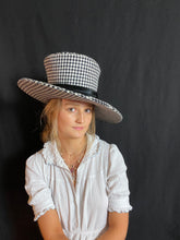 Load image into Gallery viewer, Borders Fedora - Houndstooth - Jonny Beardsall Hats