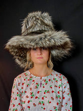 Load image into Gallery viewer, India Fedora - Faux Fur &amp; Silk - Jonny Beardsall Hats
