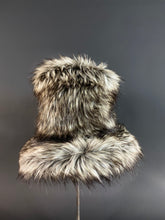 Load image into Gallery viewer, India Fedora - Faux Fur &amp; Silk - Jonny Beardsall Hats
