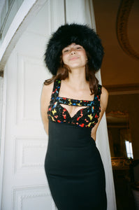 Black Madeleine Fedora - Jonny Beardsall Hats