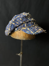 Load image into Gallery viewer, Linton Pale Blue - Velvet Ribbon - Jonny Beardsall Hats
